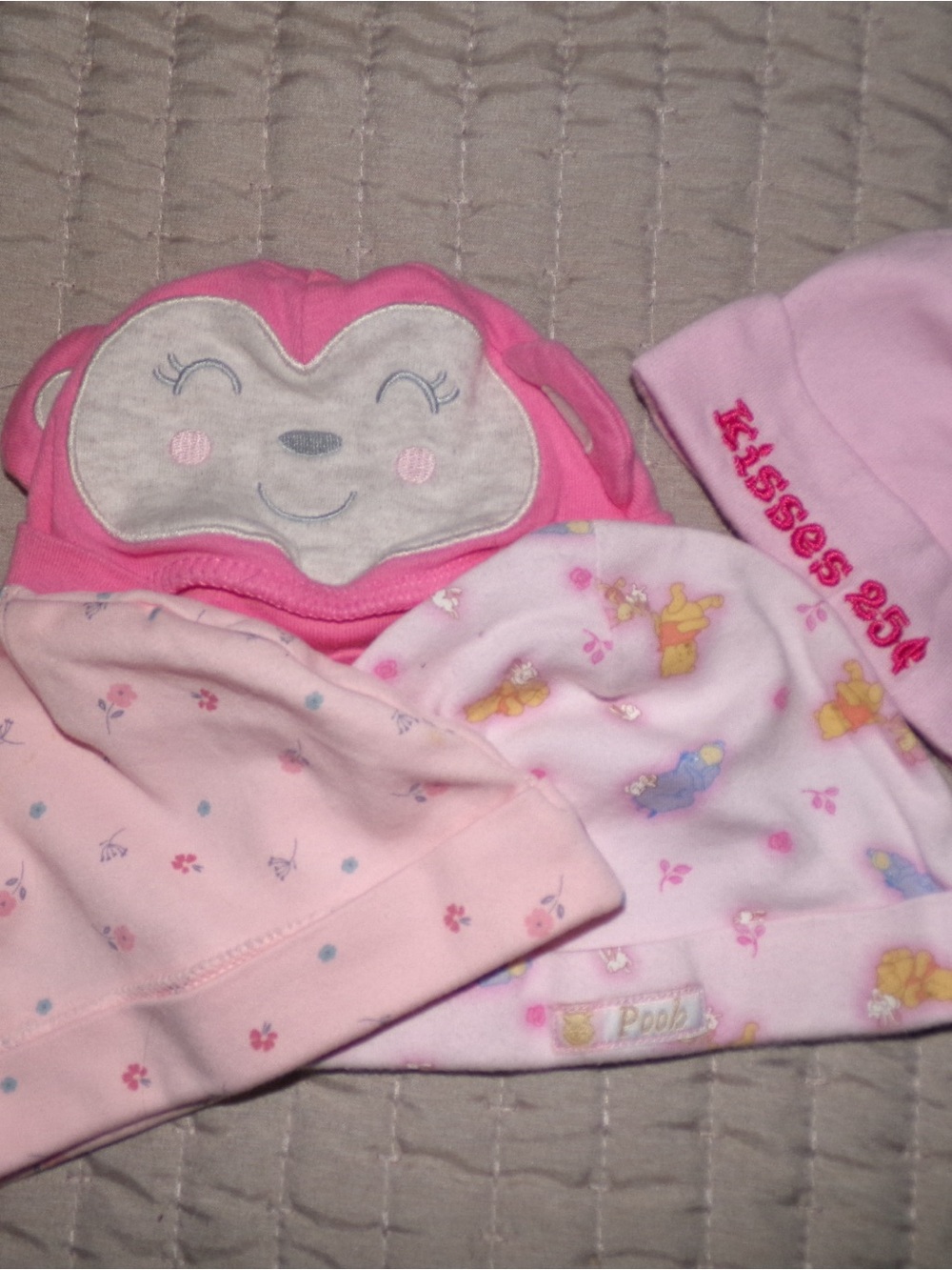 Pink Baby Hat Set - Assorted Pink Styles